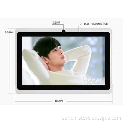 Oem china factory made 7 inch android tablet pc make your own brand